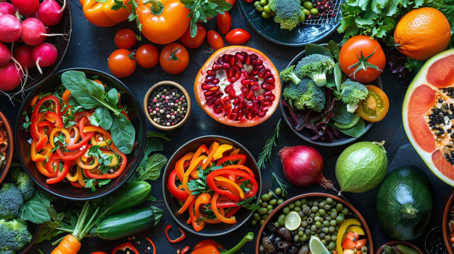 Farebné a zdravé jedlo